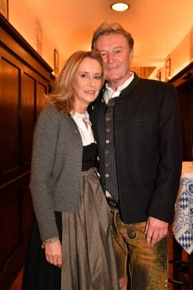 Lambert Danziger und Andrea Busch Aschermittwoch Fischessen Zur Franziskaner München ( 18. Februar 2026
