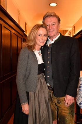 Lambert Danziger und Andrea Busch Aschermittwoch Fischessen Zur Franziskaner München ( 18. Februar 2026