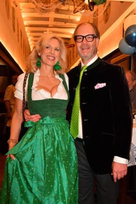 Max Dietl mit Ehefrau Aschermittwoch Fischessen Zur Franziskaner München ( 18. Februar 2026