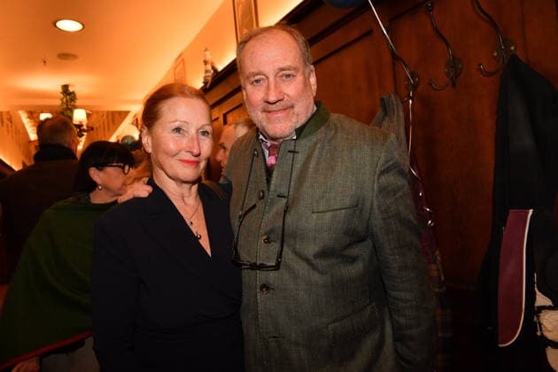 Harold Faltermeyer und Birgitt Wolf Aschermittwoch Fischessen Zur Franziskaner München ( 18. Februar 2026