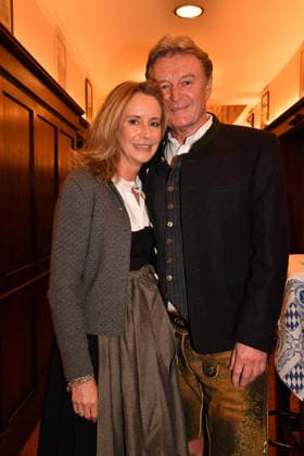 Lambert Danziger und Andrea Busch Aschermittwoch Fischessen Zur Franziskaner München ( 18. Februar 2026