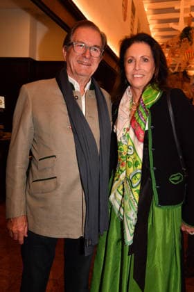 Thomas Haffa und Pia Hahn Aschermittwoch Fischessen Zur Franziskaner München ( 18. Februar 2026