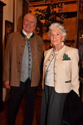 Edi Reinhold und Ute Haber Aschermittwoch Fischessen Zur Franziskaner München 18. Februar 2026