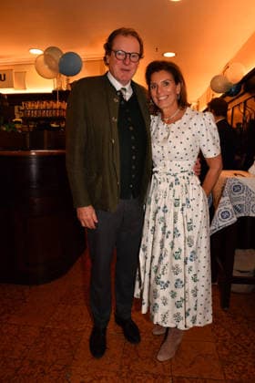 Franz Georg Strauß mit Ehefrau Aschermittwoch Fischessen Zur Franziskaner München ( 18. Februar 2026