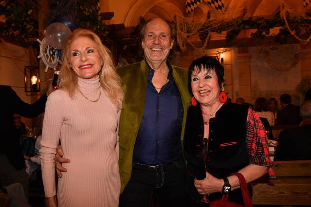 Birgit Muth, Manfred Hielscher und Uschi Ackermann Aschermittwoch Fischessen Zur Franziskaner München ( 18. Februar 2026