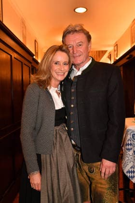 Lambert Danziger und Andrea Busch Aschermittwoch Fischessen Zur Franziskaner München ( 18. Februar 2026