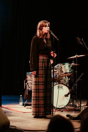 Amanda Ginsburg live in Copenhagen, Denmark Copenhagen, Denmark. 18th, February 2026. The Swedish singer Amanda Ginsburg performs a live concert at Hotel Cecil as part of Vinterjazz 2026 in Copenhagen. Denmark, Copenhagen  Copyright: xGonzalesxPhoto MathiasxKristensenx