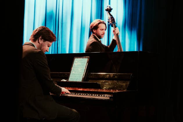Amanda Ginsburg live in Copenhagen, Denmark Copenhagen, Denmark. 18th, February 2026. The Swedish singer Amanda Ginsburg performs a live concert at Hotel Cecil as part of Vinterjazz 2026 in Copenhagen. Here pianist Filip Ekestubbe is seen live on stage. Denmark, Copenhagen  Copyright: xGonzalesxPhoto MathiasxKristensenx