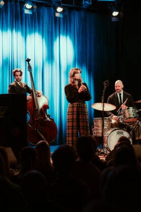 Amanda Ginsburg live in Copenhagen, Denmark Copenhagen, Denmark. 18th, February 2026. The Swedish singer Amanda Ginsburg performs a live concert at Hotel Cecil as part of Vinterjazz 2026 in Copenhagen. Denmark, Copenhagen  Copyright: xGonzalesxPhoto MathiasxKristensenx