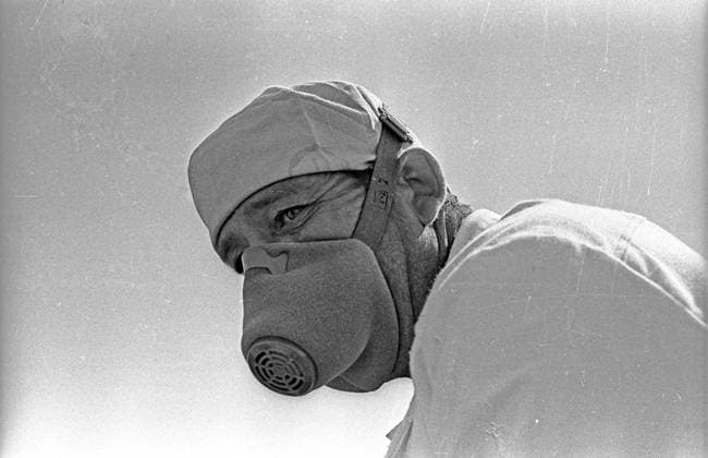 May 24 - 30, 1986. Captain Alexander Razgon - Chief of stuff of decomination team in the zone of Chernobyl NPP. Copyright: xPhotoXPressx Moscow Ukraine - ZUMA1072 19860502_rua_x01_356 Copyright: xIMAGO PhotoXPressx