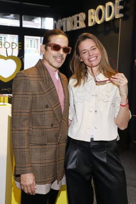 Presse-Brunch Verkaufsstart Brillen-Kollektion von Jorge Gonzalez bei BODE Jorge Gonzalez, Susanne Boehm, Presse-Brunch anlässlich des Verkaufsstarts der exklusiven Brillen-Kollektion von Jorge Gonzalez, Strassenbahnring Hamburg, 19.02.2026 Copyright: xEventpressxBecherx