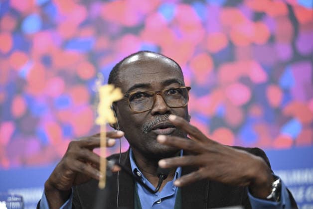 76th Berlin International Film Festival BERLIN, GERMANY - FEBRUARY 19: Director Mahamat Saleh Haroun of Soumsoum, La Nuit Des Astres (Soumsoum, The Night Of The Stars) attends press conference during the 76th Berlinale in Berlin, Germany, on February 19, 2026. Halil Sagirkaya Anadolu Berlin Germany. Editorial use only. Please get in touch for any other usage.  Copyright: x2026xAnadoluxHalilxSagirkayax