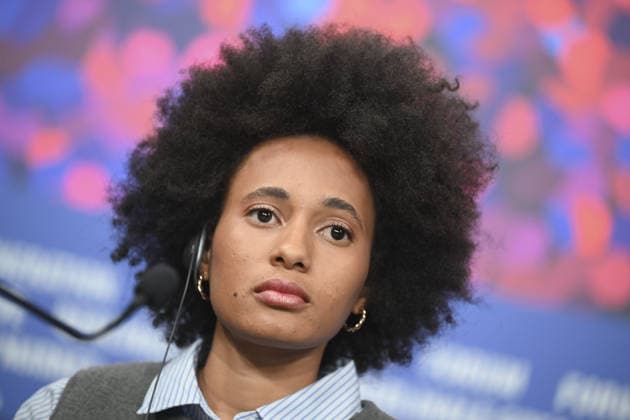 76th Berlin International Film Festival BERLIN, GERMANY - FEBRUARY 19: Actress Maimouna Miawama of Soumsoum, La Nuit Des Astres (Soumsoum, The Night Of The Stars) attends press conference during the 76th Berlinale in Berlin, Germany, on February 19, 2026. Halil Sagirkaya Anadolu Berlin Germany. Editorial use only. Please get in touch for any other usage.  Copyright: x2026xAnadoluxHalilxSagirkayax