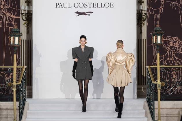Paul Costelloe AW26 Show at London Fashion Week LONDON, UNITED KINGDOM - FEBRUARY 19: Models walk the runway during Paul Costelloe Autumn Winter 2026 show at London Fashion Week in London, United Kingdom on February 19, 2026. Wiktor Szymanowicz Anadolu London United Kingdom. Editorial use only. Please get in touch for any other usage.  Copyright: x2026xAnadoluxWiktorxSzymanowiczx