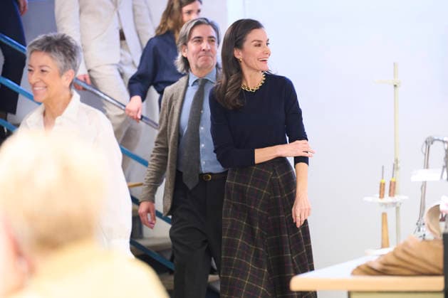 Queen Letizia visits the facilities of the shoe company Pedro Garcia Queen Letizia of Spain visits the facilities of the shoe company Pedro Garcia for the company s 100th anniversary on February 19, 2026 in Elda, Spain Photo by IMAGO MPG Elda Pedro Garcia facilities Comunidad Valenciana Spain  Copyright: xMPGx