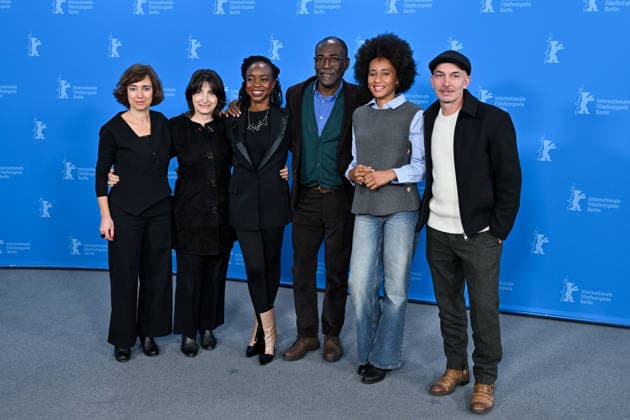 76th Berlin Film Festival Photocall Soumsoum The Night Of The Stars Florence Stern, Achouackh Abakar Souleymane, Mahamat Saleh Haroun, Maïmouna Miawama, Mathieu Giombini attending the photocall of the movie Soumsoum The Night Of The Stars during 76th Berlin International Film Festival in Berlin, Germany on 19 February 2026. Photo by Julien Reynaud APS-Medias ABACAPRESS.COM Berlin  Copyright: xReynaudxJulien APS-Medias ABACAx