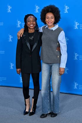76th Berlin Film Festival Photocall Soumsoum The Night Of The Stars Achouackh Abakar Souleymane, Maïmouna Miawama attending the photocall of the movie Soumsoum The Night Of The Stars during 76th Berlin International Film Festival in Berlin, Germany on 19 February 2026. Photo by Julien Reynaud APS-Medias ABACAPRESS.COM Berlin  Copyright: xReynaudxJulien APS-Medias ABACAx