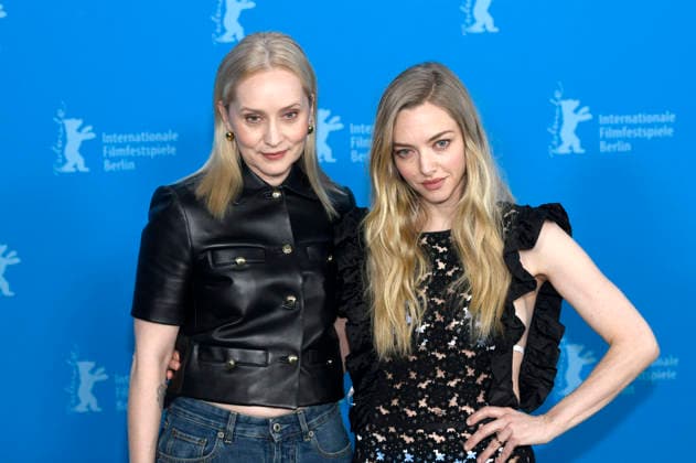 Mona Fastvold und Amanda Seyfried beim Photocall zum Kinofilm The Testament of Ann Lee auf der Berlinale 2026 76. Internationale Filmfestspiele Berlin im Hotel Grand Hyatt. Berlin, 19.02.2026