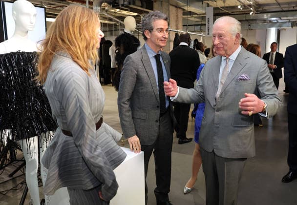 King Charles attends the opening show of London Fashion Week King Charles attends the opening show of London Fashion Week in London, UK, on the 19th February 2026. Picture by Richard Pohle WPA-Pool London London Fashion Week London United Kingdom 