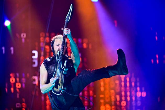 MALMÖ, SWEDEN 20260219 Benjamin Jennebo guitarist in Smash Into Pieces who competes with the entry Hollow in Malmö Arena at Thursdays rehearsal for round 4 of Melodifestivalen 2026 MALMÖ SWEDEN x50090x  Copyright: xJohanxNilsson TTx MELODIFESTIVALEN 2026 MALMÖ REPETITIONER Ckx5o-UniW4