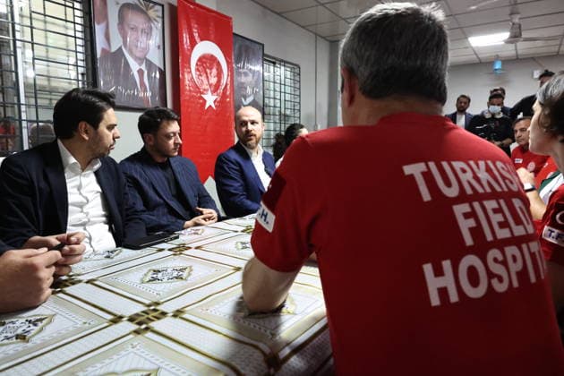 Bilal Erdogan and TIKA President Abdullah Eren visit hospital in Cox’s Bazar camp COX S BAZAR, BANGLADESH - FEBRUARY 19: (----EDITORIAL USE ONLY – MANDATORY CREDIT - TURKISH COOPERATION AND COORDINATING AGENCY (TIKA) HANDOUT - NO MARKETING NO ADVERTISING CAMPAIGNS - DISTRIBUTED AS A SERVICE TO CLIENTS----) Chairman of the Board of Trustees of the Ilim Yayma Foundation, Necmeddin Bilal Erdogan and President of the Turkish Cooperation and Coordination Agency (TIKA), Abdullah Eren visit the hospital in the refugee camp in Cox s Bazar, Bangladesh on February 19, 2026. Former football player Mesut Ozil also participated in the program. TIKA Anadolu Cox s Bazar Bangladesh. Editorial use only. Please get in touch for any other usage.  Copyright: x2026xAnadoluxTIKAx