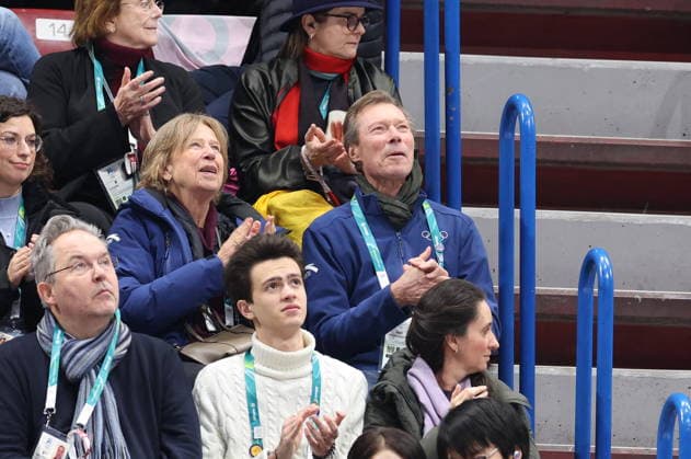 Winter Olympics - Henri of Luxembourg At Milano Ice Skating Arena Grand Duke of Luxembourg, Henri attends the Women s Single Figure Skating Free Skating event on day thirteen of the Milano Cortina 2026 Winter Olympic games at Milano Ice Skating Arena on February 19, 2026 in Milan, Italy. Photo by Alexis Jumeau ABACAPRESS.COM Milan Italy  Copyright: xJumeauxAlexis ABACAx