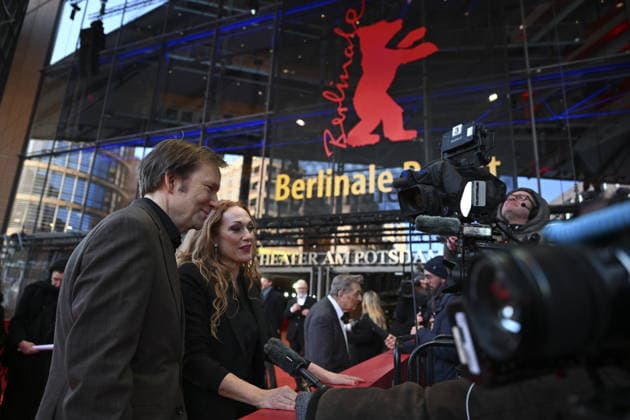 76th Berlin International Film Festival BERLIN, GERMANY - FEBRUARY 19: A view from The Loneliest Man in Town premiere and the red carpet event during the 76th Berlinale in Berlin, Germany, on February 19, 2026. Halil Sagirkaya Anadolu Berlin Germany. Editorial use only. Please get in touch for any other usage.  Copyright: x2026xAnadoluxHalilxSagirkayax