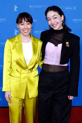 Stefanie Ren und Mia Spengler bei der Premiere der ARD-Serie House of Yang auf der Berlinale 2026 76. Internationale Filmfestspiele Berlin im Zoo Palast. Berlin, 19.02.2026