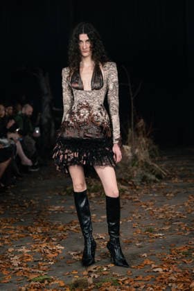 Agro Studio - Runway - LFW February 2026 A model walks the runway at the Agro Fashion show during London Fashion Week, Credit:Lounis Tiar Avalon United Kingdom, London  Copyright: xLounisxTiarx xAvalonx 1076543307