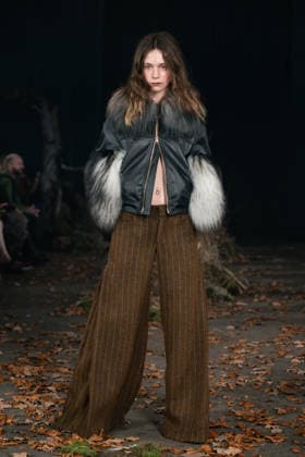 Agro Studio - Runway - LFW February 2026 A model walks the runway at the Agro Fashion show during London Fashion Week, Credit:Lounis Tiar Avalon United Kingdom, London  Copyright: xLounisxTiarx xAvalonx 1076543671