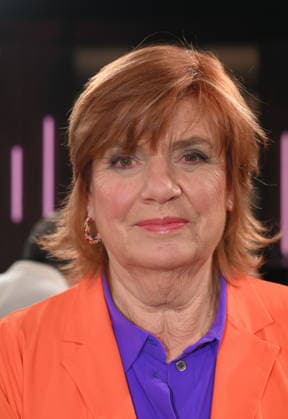 Moderatorin Christine Westermann zu Gast in der WDR Talkshow Kölner Treff