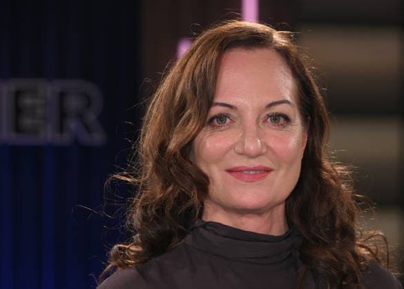 Schauspielerin Natalia Wörner zu Gast in der WDR Talkshow Kölner Treff