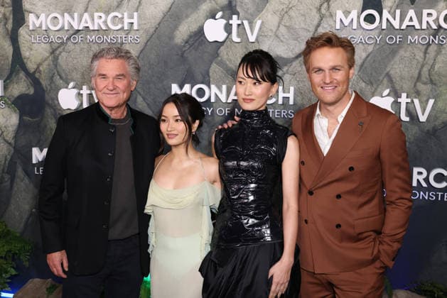 World Premiere Of Apple TV+ s Monarch: Legacy Of Monsters Season 2 Kurt Russell, Anna Sawai, Mari Yamamoto and Wyatt Russell at the World Premiere Of Apple TV+ s Monarch: Legacy Of Monsters Season 2 held at the TCL Chinese Theatre IMAX on February 19, 2026 in Hollywood, Los Angeles, California, United States., Credit:Xavier Collin Avalon USA, Hollywood  Copyright: xXavierxCollinx xAvalonx 1076643850