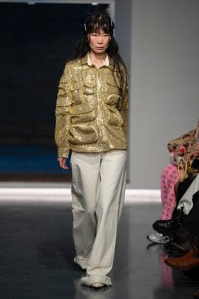 Ksenia Schnaider - Runway - LFW February 2026 A model walks the runway at the Ksenia Schnaider Fashion show during London Fashion Week, Credit:Lounis Tiar Avalon United Kingdom, London  Copyright: xLounisxTiarx xAvalonx 1076582871