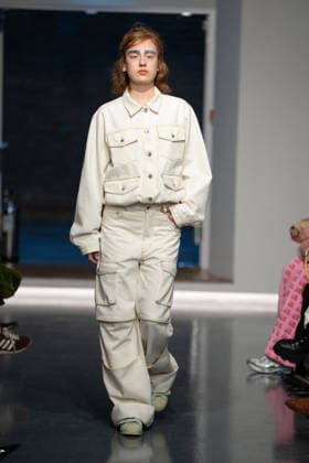 LFW - Ksenia Schnaider Runway A model walks the runway at the Ksenia Schnaider fashion show during London Fashion Week held in London, United Kingdom on February 19, 2026 Photo by LouniPhotography ABACAPRESS.COM London United Kingdom  Copyright: xLounisPhotography ABACAx