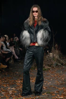 LFW - Agro Studio Runway A model walks the runway during the Agro Studio fashion show at London Fashion Week held in London, United Kingdom on February 19, 2026. Photo by LouniPhotography ABACAPRESS.COM London United Kingdom  Copyright: xLounisPhotography ABACAx