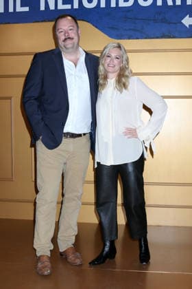 USA - The Neighborhood Series Wrap Party - Studio City LOS ANGELES - FEB 19: Michael Gladis, Beth Behrs at The Neighborhood Series Wrap Party at the Radford Studios on February 19, 2026 in Studio City, CA Studio City CA USA  Copyright: xKathyxHutchinsx xHutchinsxPhotox