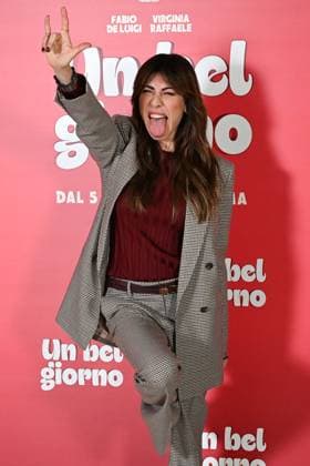 Foto IPP VB Foto Roma 19 02 2026 Photocall film Un bel giorno Nella foto Virginia Raffaele Italy Photo Press - World Copyright