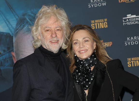 Bob Geldof and his wife Jeanne Marine at the general for The Last Ship, Stings musical, at La Seine Musicale in Boulogne Billancourt on February 19, 2026 Coadic Guirec Bestimage General for The Last Ship, Stings musical, at La Seine Musicale in Boulogne Billancourt on February 19, 2026 Boulogne Billancourt France  Copyright: xCOADICxGUIRECx xBESTIMAGExCOADICxGUIRECx xBESTIMAGEx