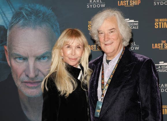 Trudie Styler and producer Karl Sydow at the general for The Last Ship, Stings musical, at La Seine Musicale in Boulogne Billancourt on February 19, 2026 Coadic Guirec Bestimage General for The Last Ship, Stings musical, at La Seine Musicale in Boulogne Billancourt on February 19, 2026 Boulogne Billancourt France  Copyright: xCOADICxGUIRECx xBESTIMAGExCOADICxGUIRECx xBESTIMAGEx