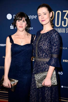 Laia Alvarez und Laura Louisa Garde beim 99Fire Films Award während der Berlinale 2026 in der Astor Film Lounge. Berlin, 19.02.2026