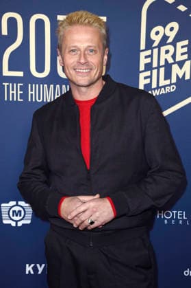 Roman Knizka beim 99Fire Films Award während der Berlinale 2026 in der Astor Film Lounge. Berlin, 19.02.2026