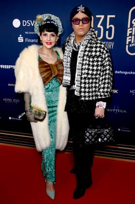 Pauline Stolze und Julian F.M. Stoeckel beim 99Fire Films Award während der Berlinale 2026 in der Astor Film Lounge. Berlin, 19.02.2026