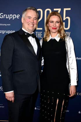 Spencer Chaplin und Kiera Chaplin beim 99Fire Films Award während der Berlinale 2026 in der Astor Film Lounge. Berlin, 19.02.2026