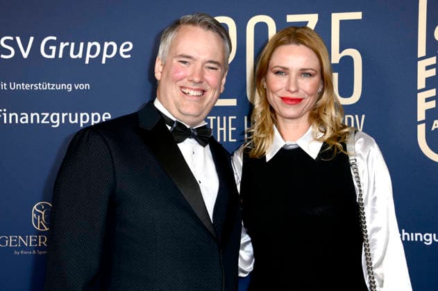 Spencer Chaplin und Kiera Chaplin beim 99Fire Films Award während der Berlinale 2026 in der Astor Film Lounge. Berlin, 19.02.2026