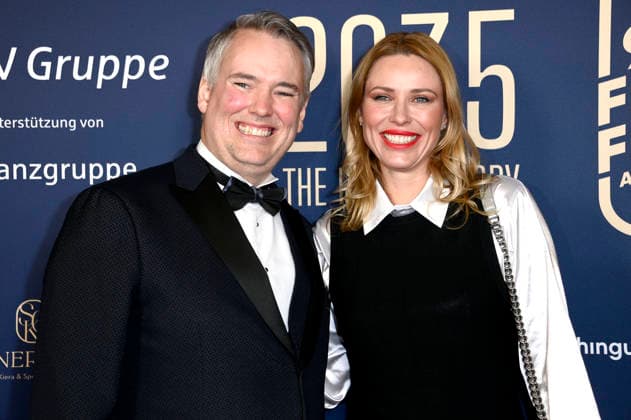 Spencer Chaplin und Kiera Chaplin beim 99Fire Films Award während der Berlinale 2026 in der Astor Film Lounge. Berlin, 19.02.2026