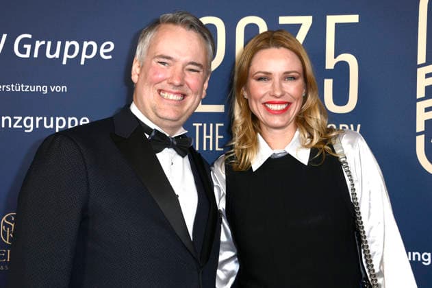 Spencer Chaplin und Kiera Chaplin beim 99Fire Films Award während der Berlinale 2026 in der Astor Film Lounge. Berlin, 19.02.2026