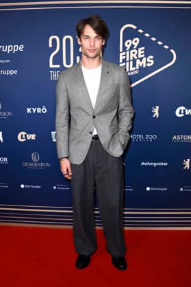 Arne-Carlos Böttcher beim 99Fire Films Award während der Berlinale 2026 in der Astor Film Lounge. Berlin, 19.02.2026