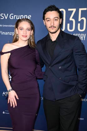 Alessia Mazzola und Mehmet Daloglu beim 99Fire Films Award während der Berlinale 2026 in der Astor Film Lounge. Berlin, 19.02.2026