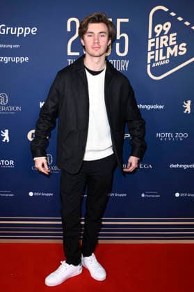 Alessandro Schuster beim 99Fire Films Award während der Berlinale 2026 in der Astor Film Lounge. Berlin, 19.02.2026